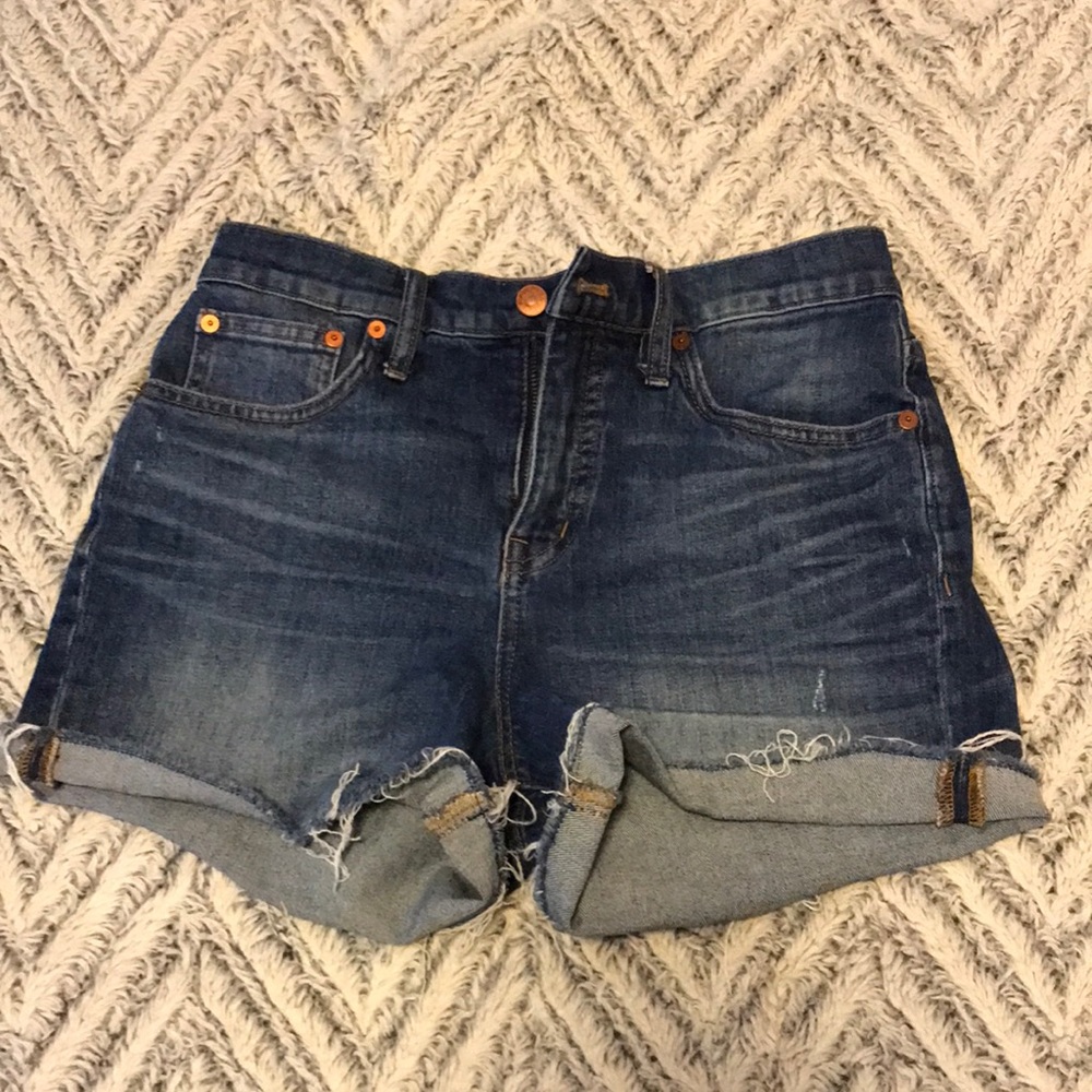 Madewell Shorts With Distressing